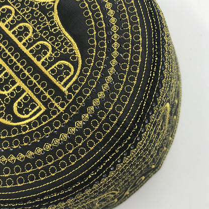 Cotton Embroidery Prayer Cap