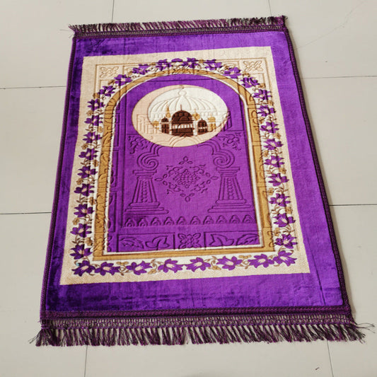 Printing and Dyeing Embossed Prayer Mat