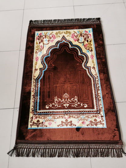 Printing and Dyeing Embossed Prayer Mat