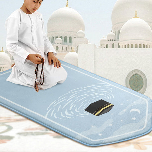 Printed Sponge Crystal Velvet Prayer Mat