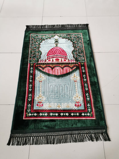 Printing and Dyeing Embossed Prayer Mat