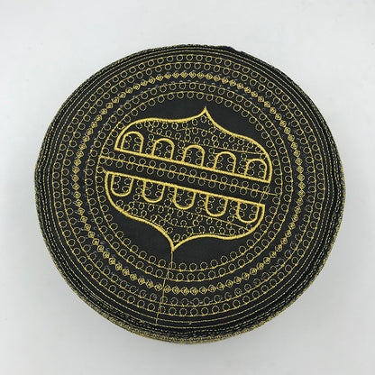 Cotton Embroidery Prayer Cap